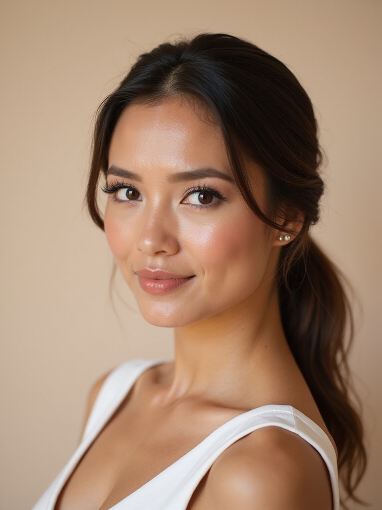 sleek low ponytail tutorial