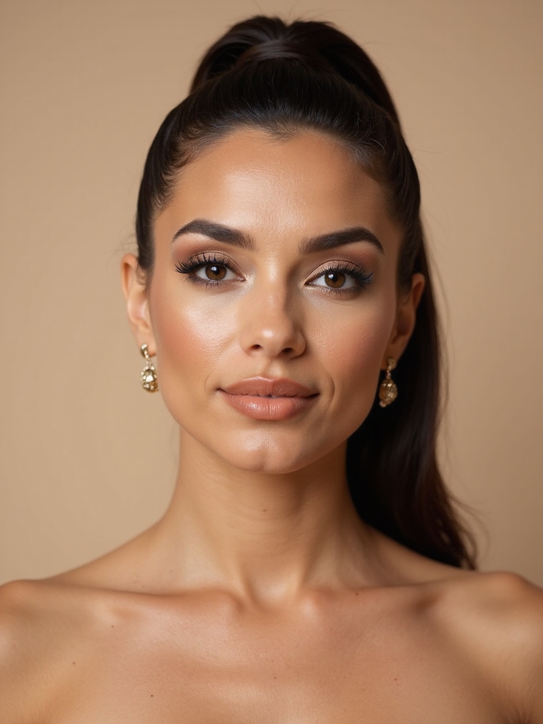 sleek twisted hairstyle upgrade