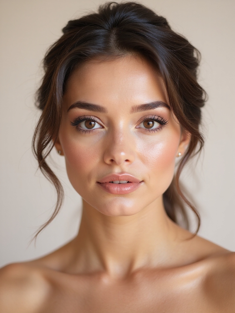 soft blush for bridal beauty