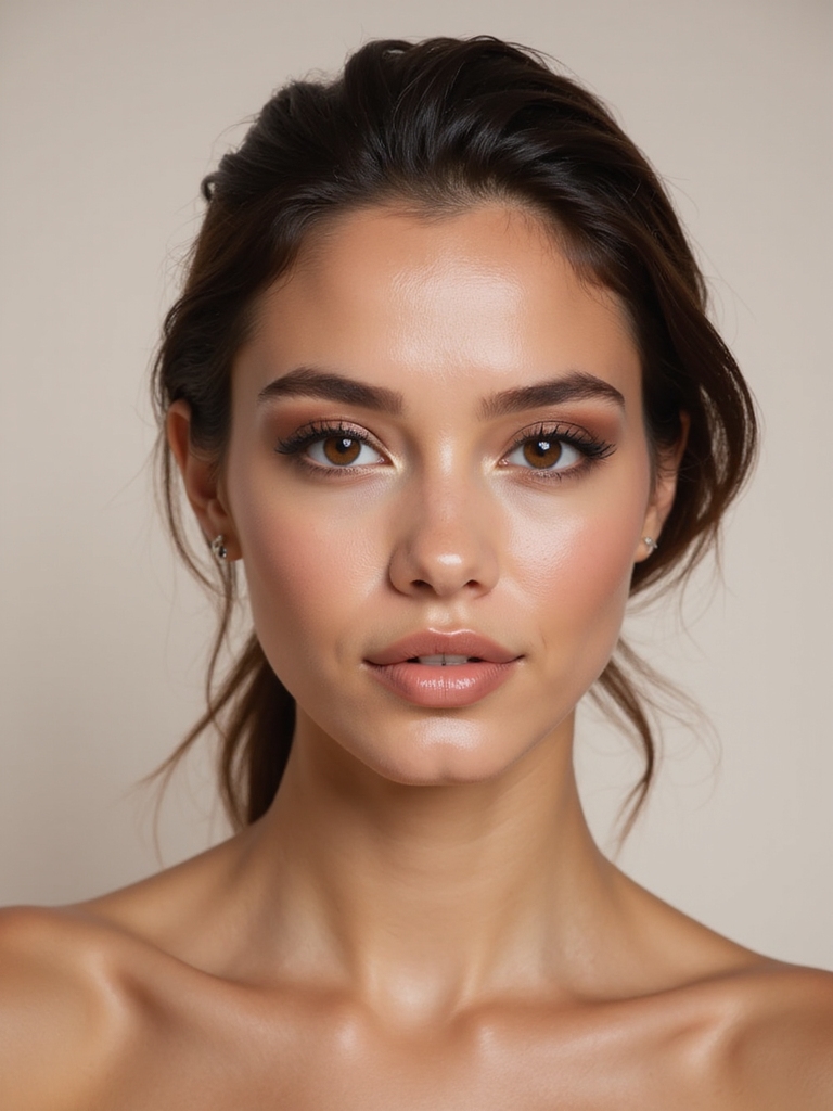 soft brown smoky eyes