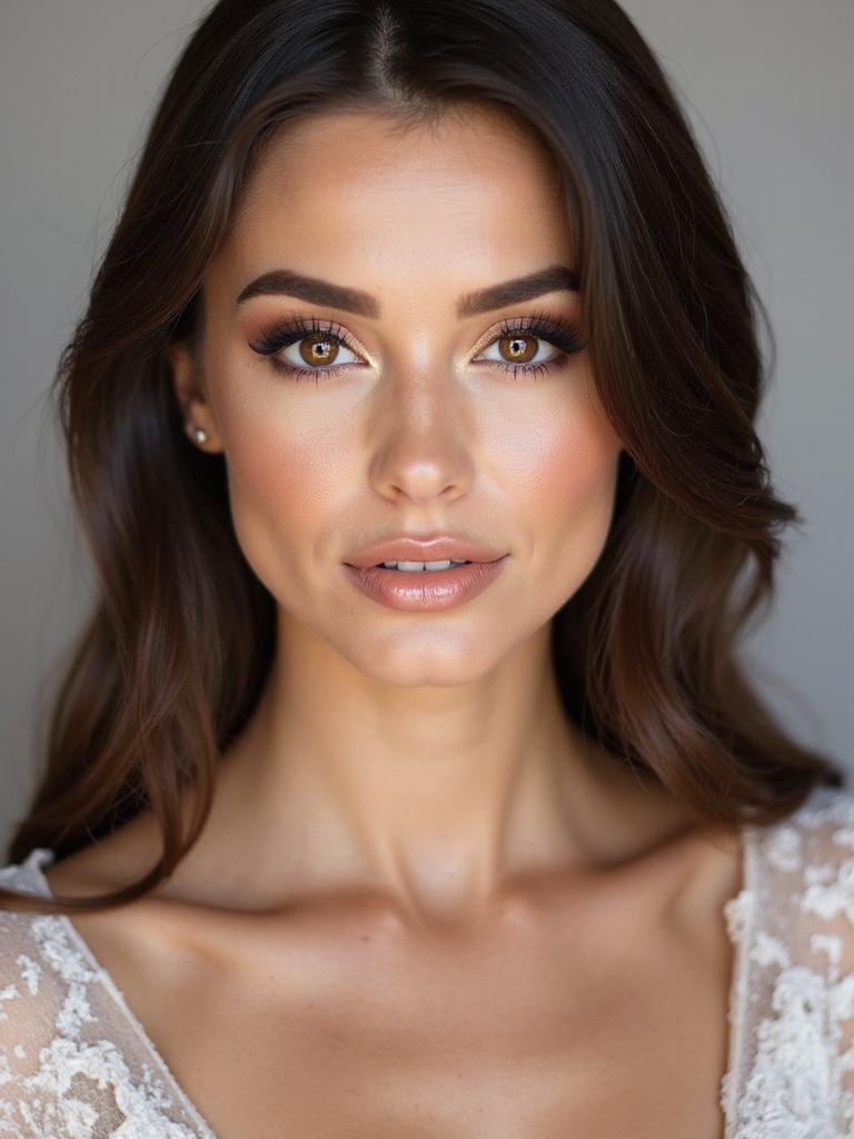 soft champagne glow for eyes
