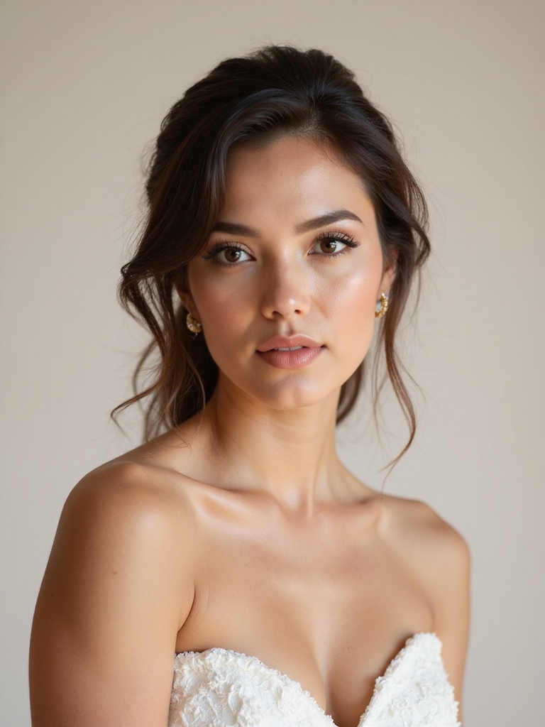 soft contouring for round faces