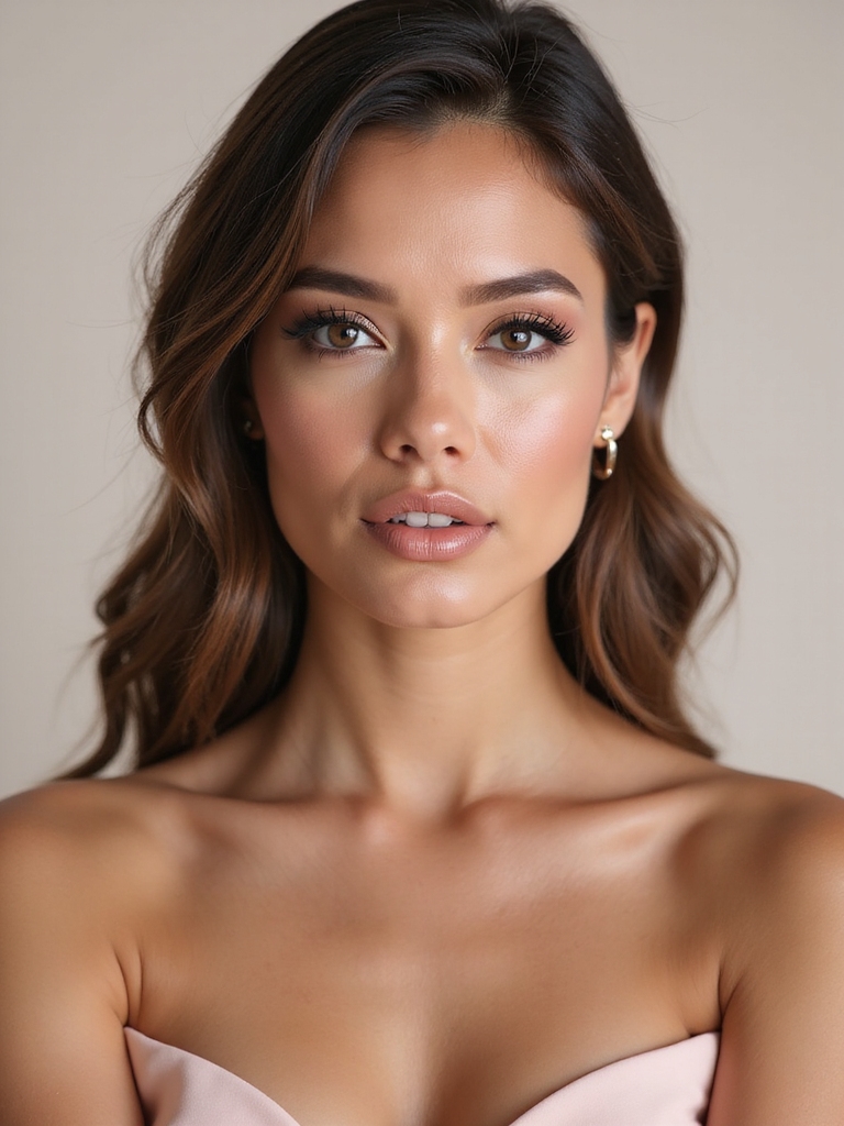 soft elegant bridesmaid makeup