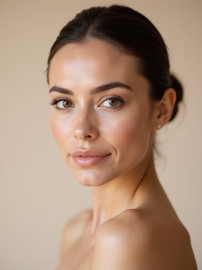 soft elegant neutral makeup