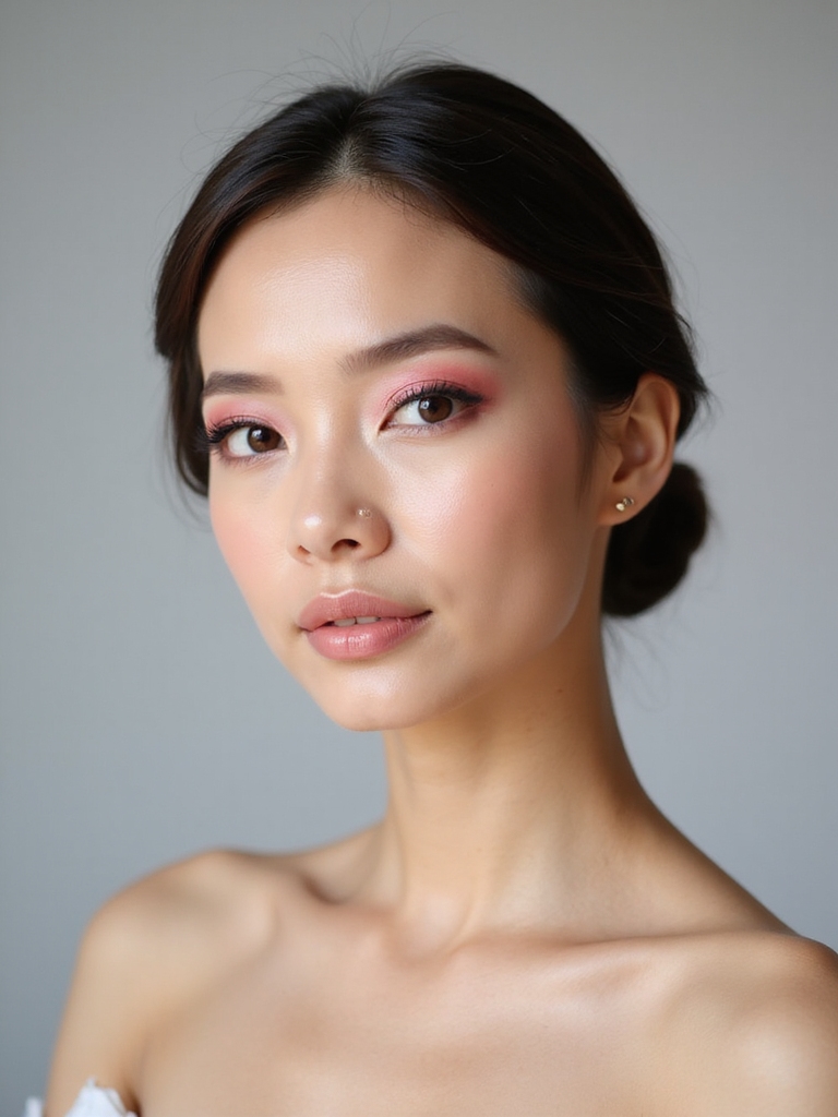 soft glam pink eyeshadows