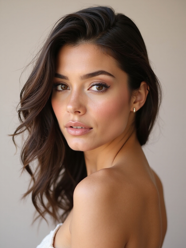 soft glowing romantic makeup
