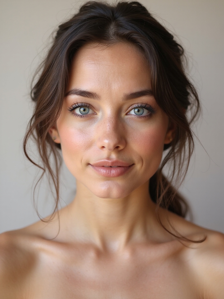 soft natural blue eye makeup