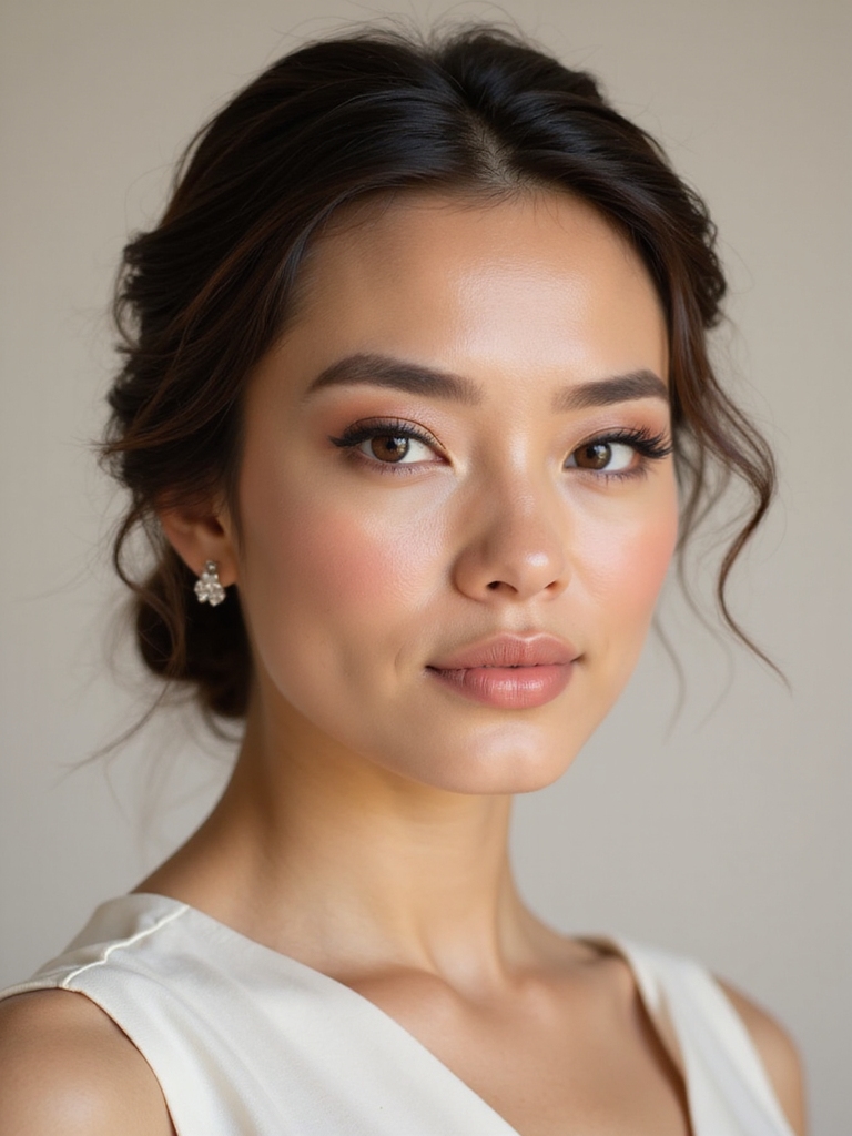 soft natural feathered brows