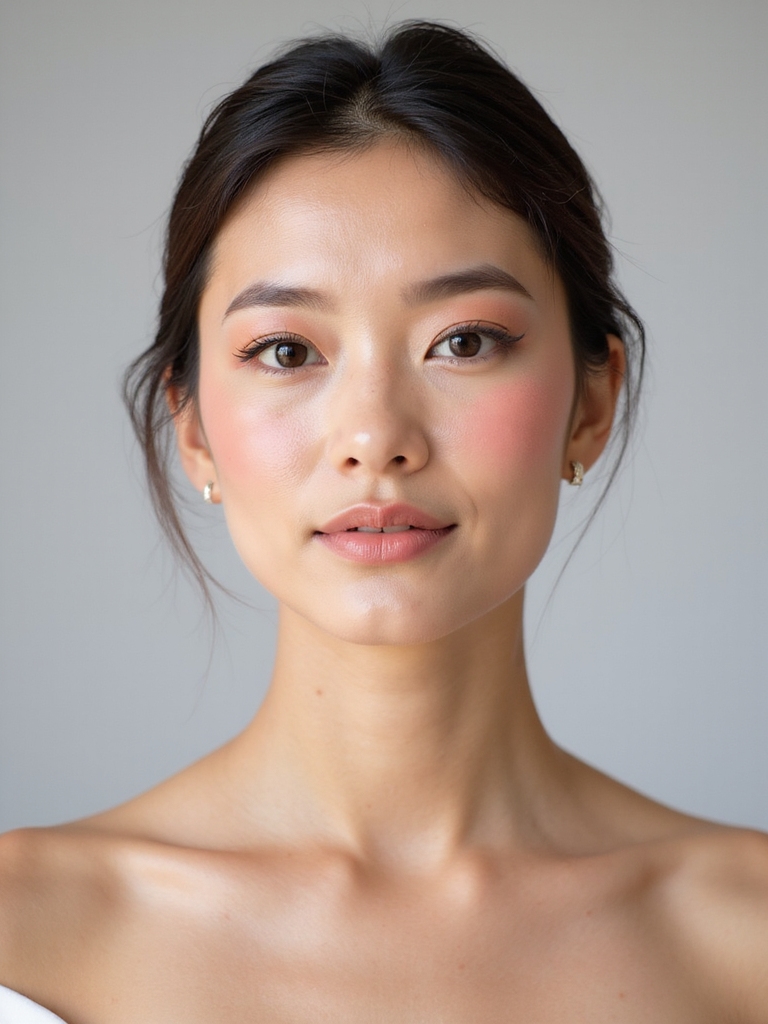 soft pink blush radiance
