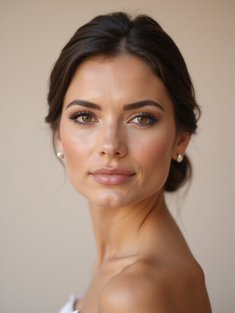 soft radiant bridal eyes