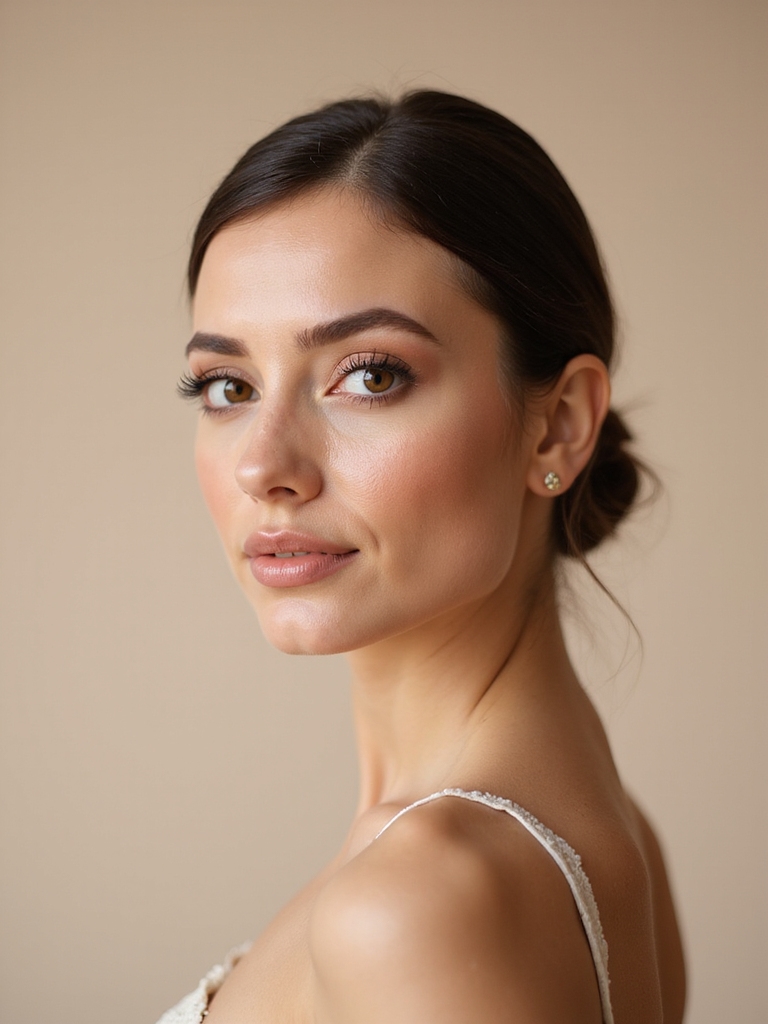 soft radiant bridesmaid eyeshadow