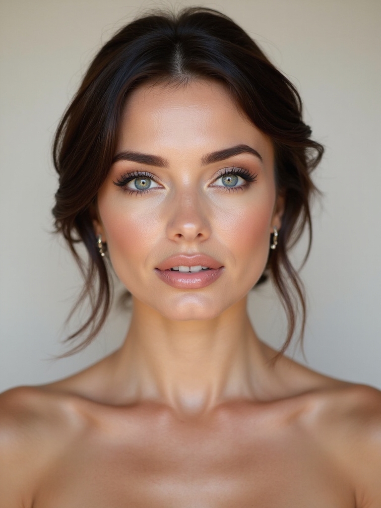 soft romantic bridal makeup