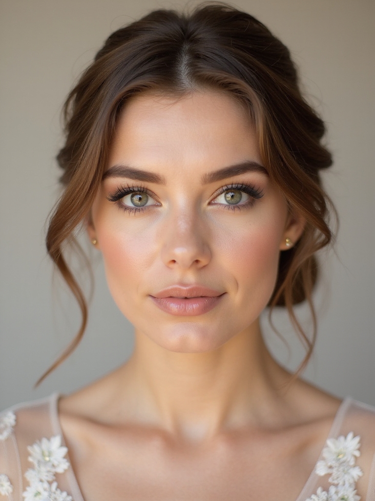 soft romantic bridesmaid makeup