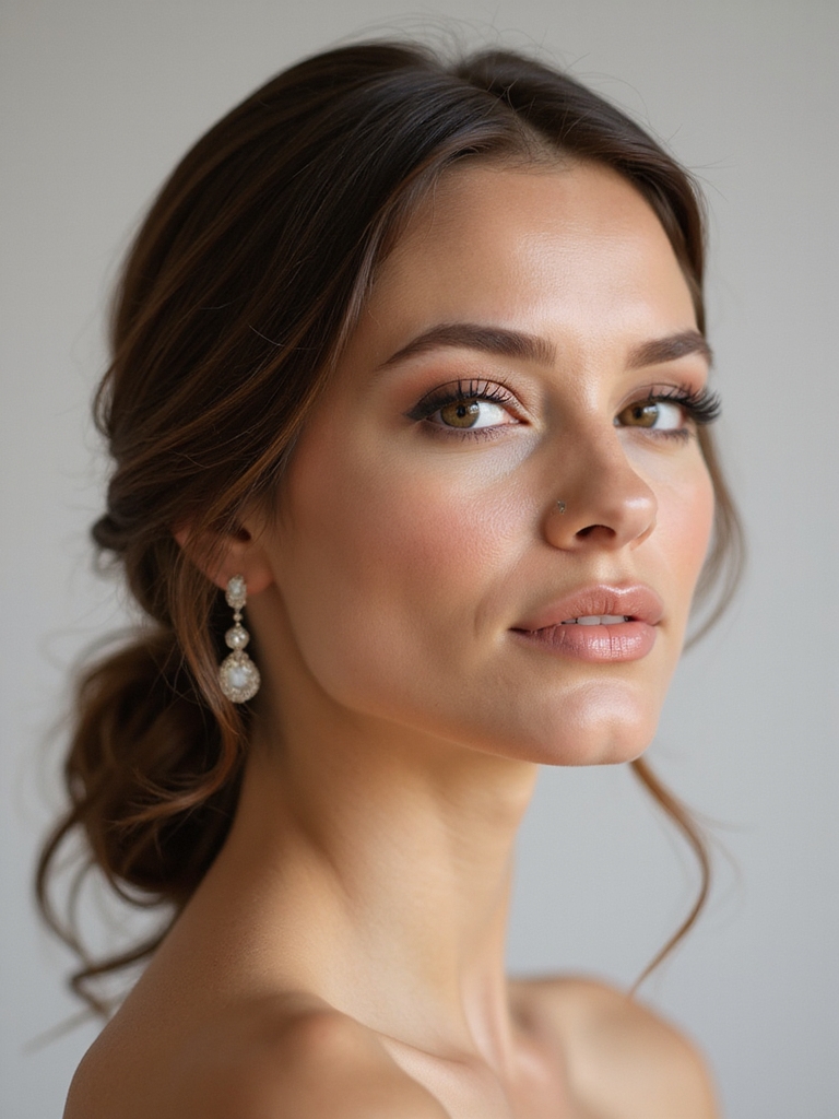 soft romantic bridesmaid makeup