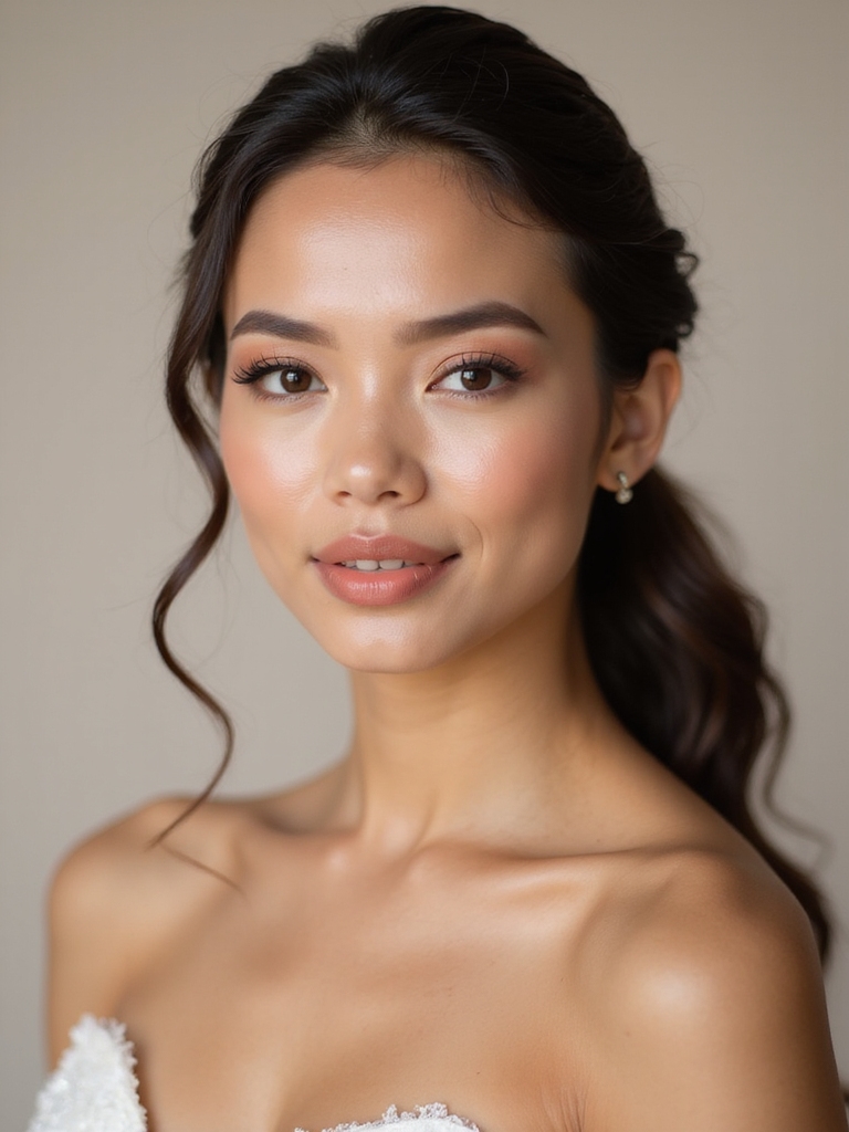 soft romantic bridesmaid makeup