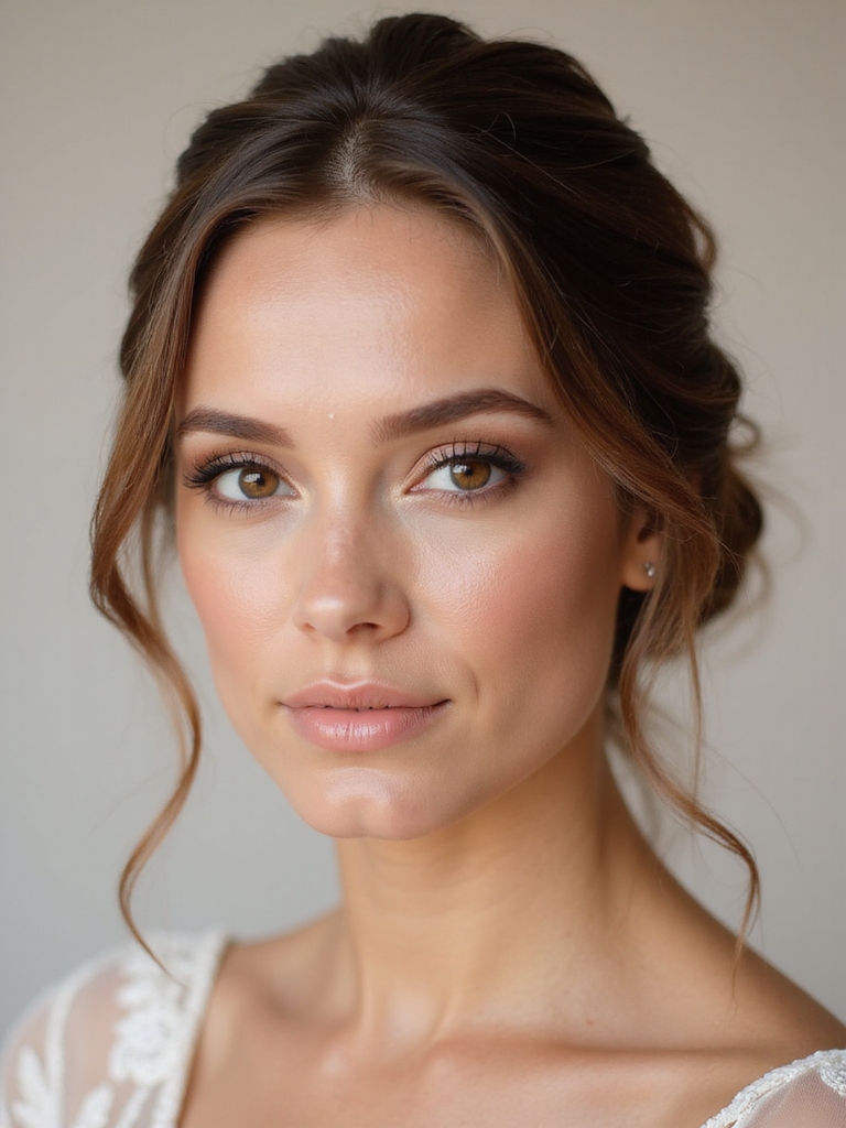 soft shimmer bridal eyeshadow