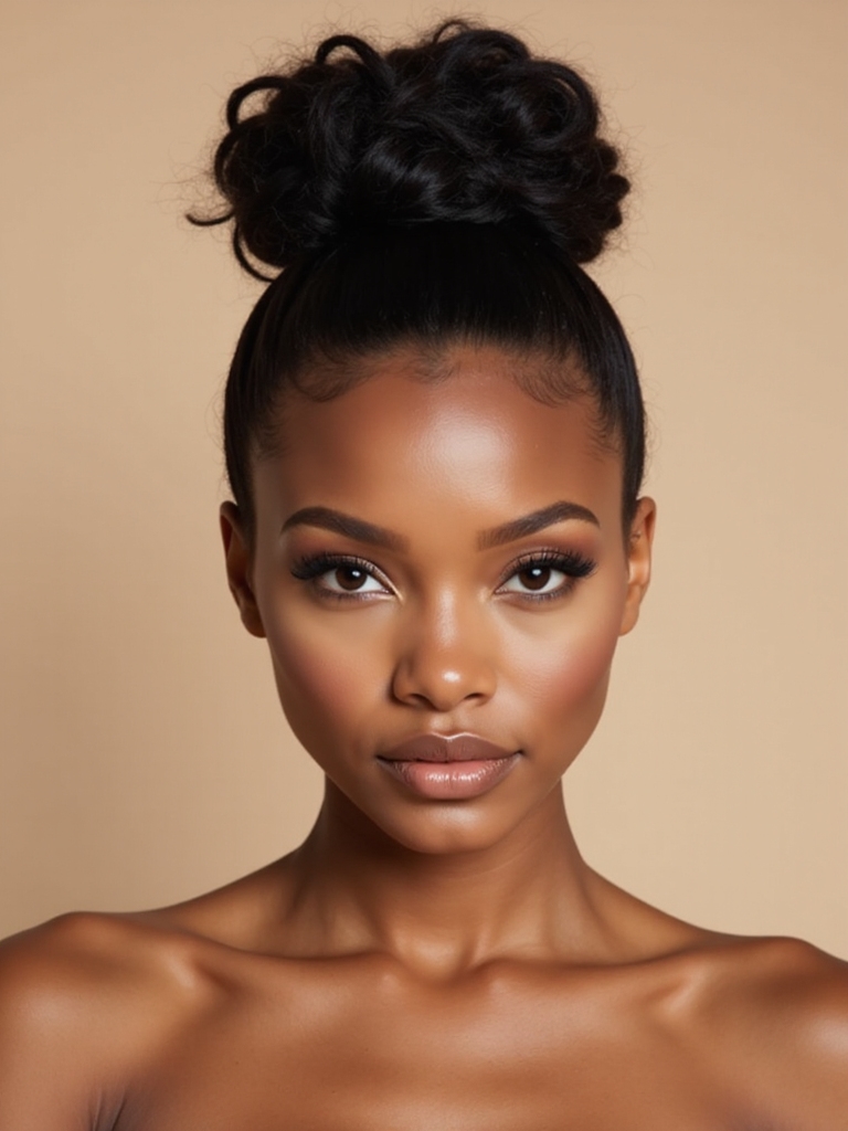 sophisticated protective bridal updos