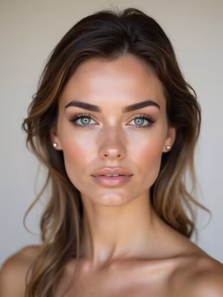stunning blue eyed engagement makeup