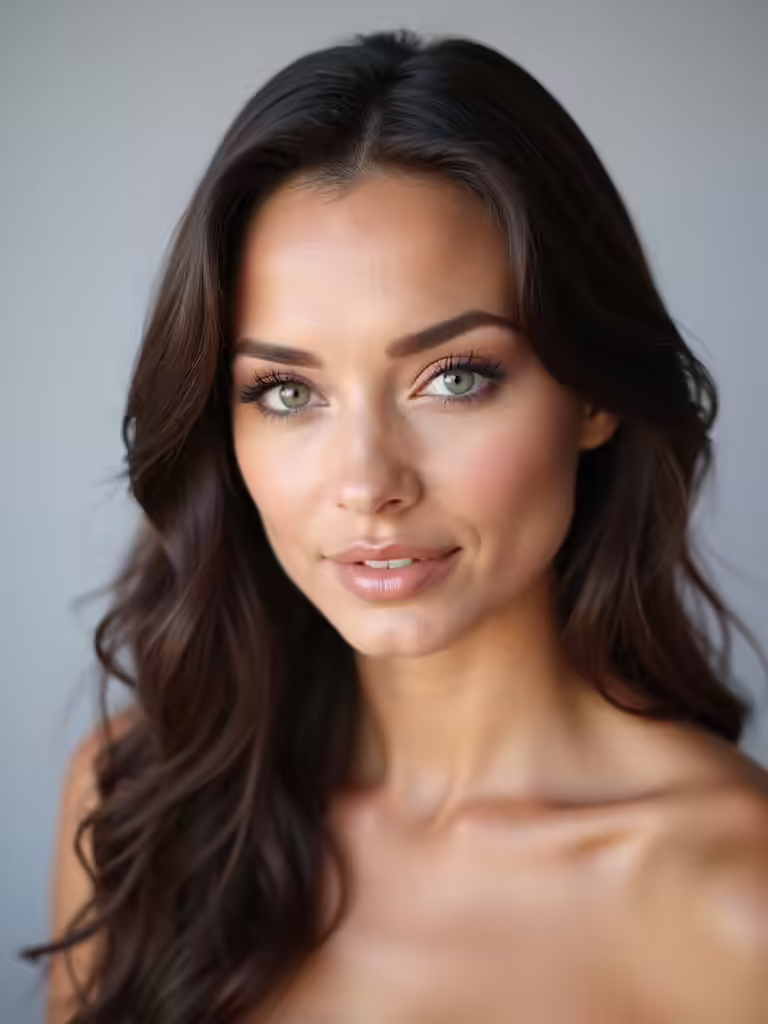 stunning brunette bride looks