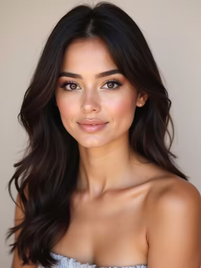 stunning makeup for engagement