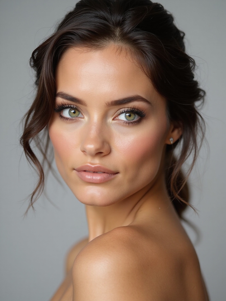 stunning makeup for green eyes