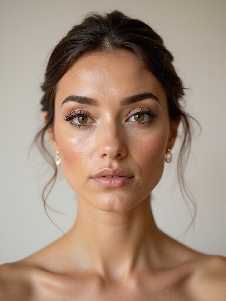 stunning natural bridal looks