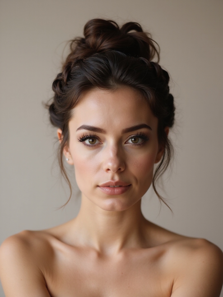 stylish braided updo options