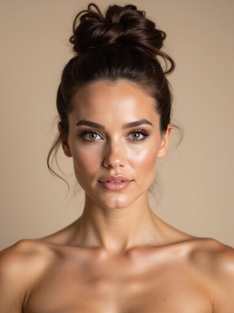 stylish relaxed wedding hairstyle