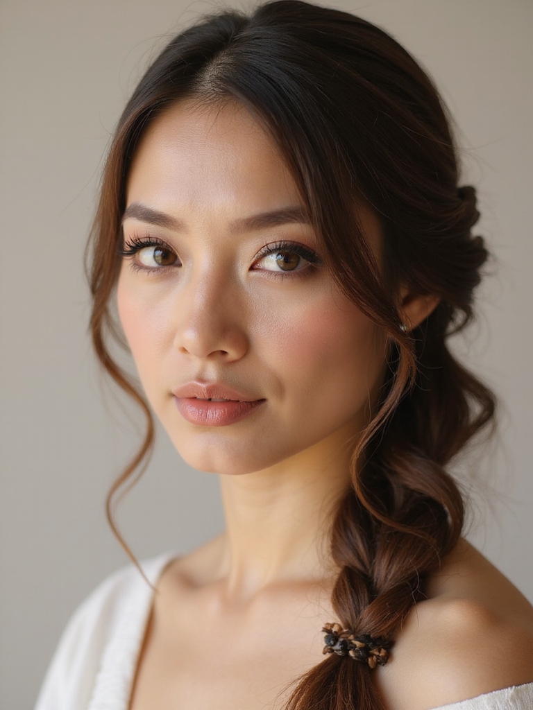 stylish wedding hair braids