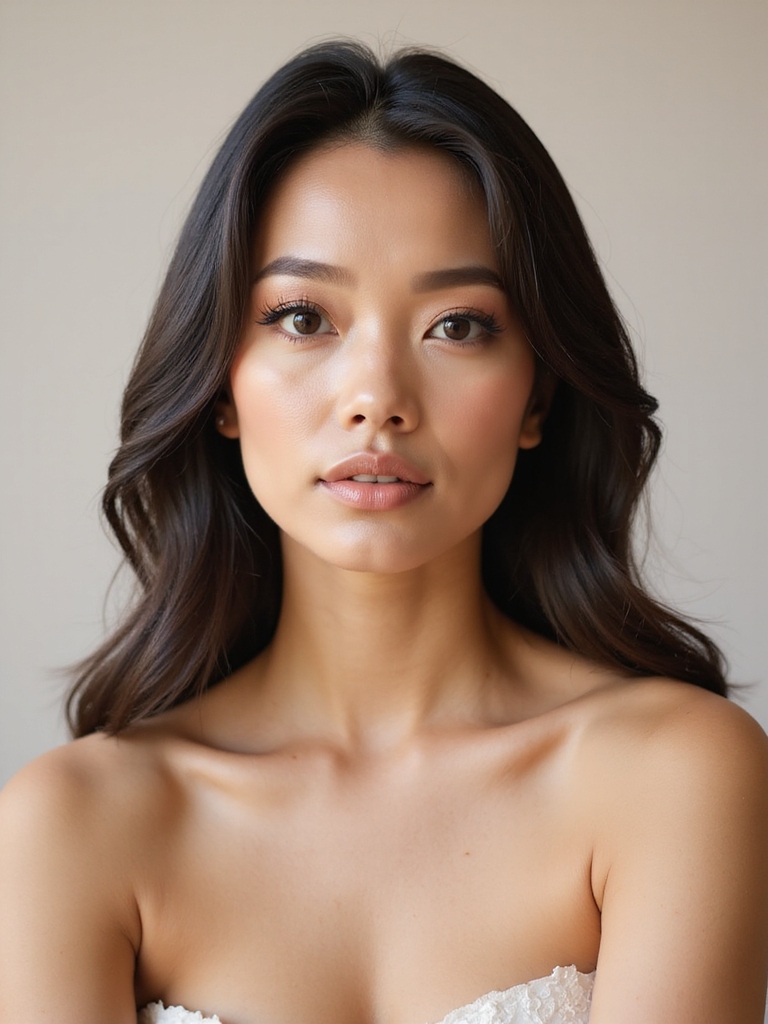 subtle and stunning bridal makeup