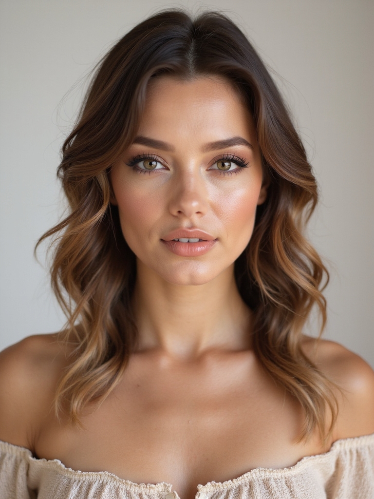 subtle contouring enhances natural beauty