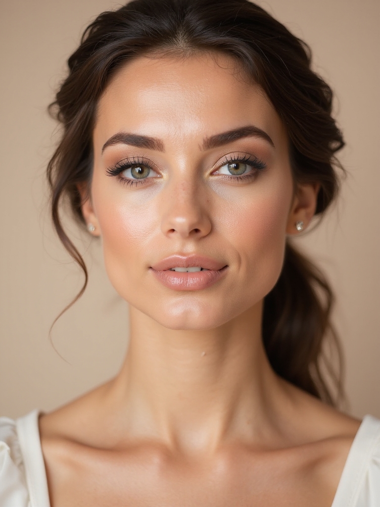 subtle dewy glow application