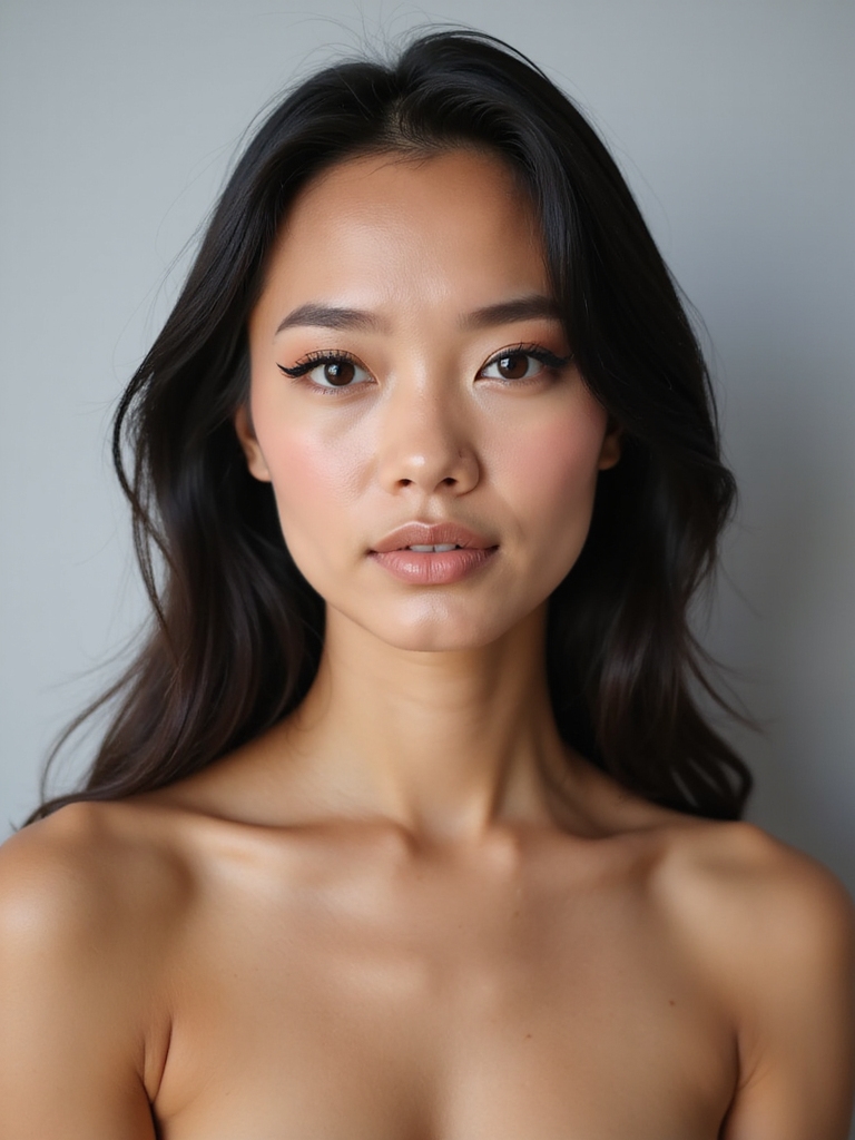 subtle eyeliner enhances beauty