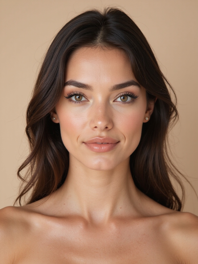 subtle natural eyeliner application