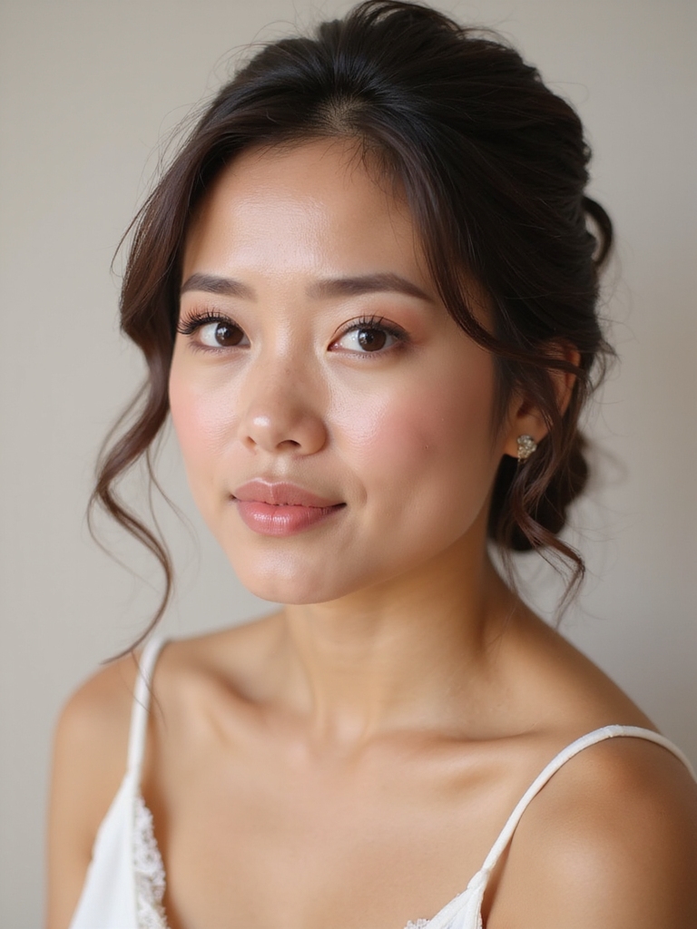 subtle rosy cheeks technique