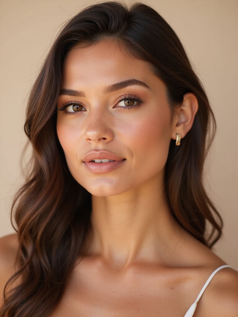 sun kissed bronze wedding makeup
