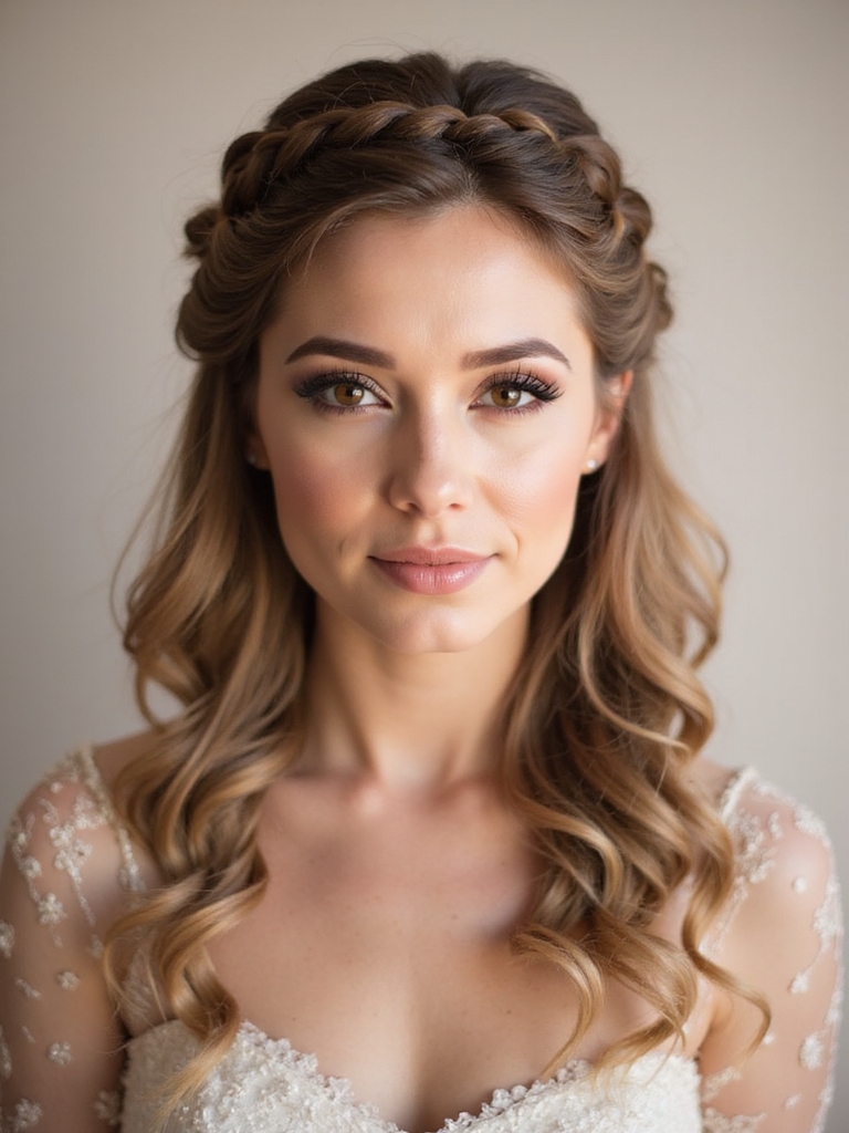 textured milkmaid braid tutorial
