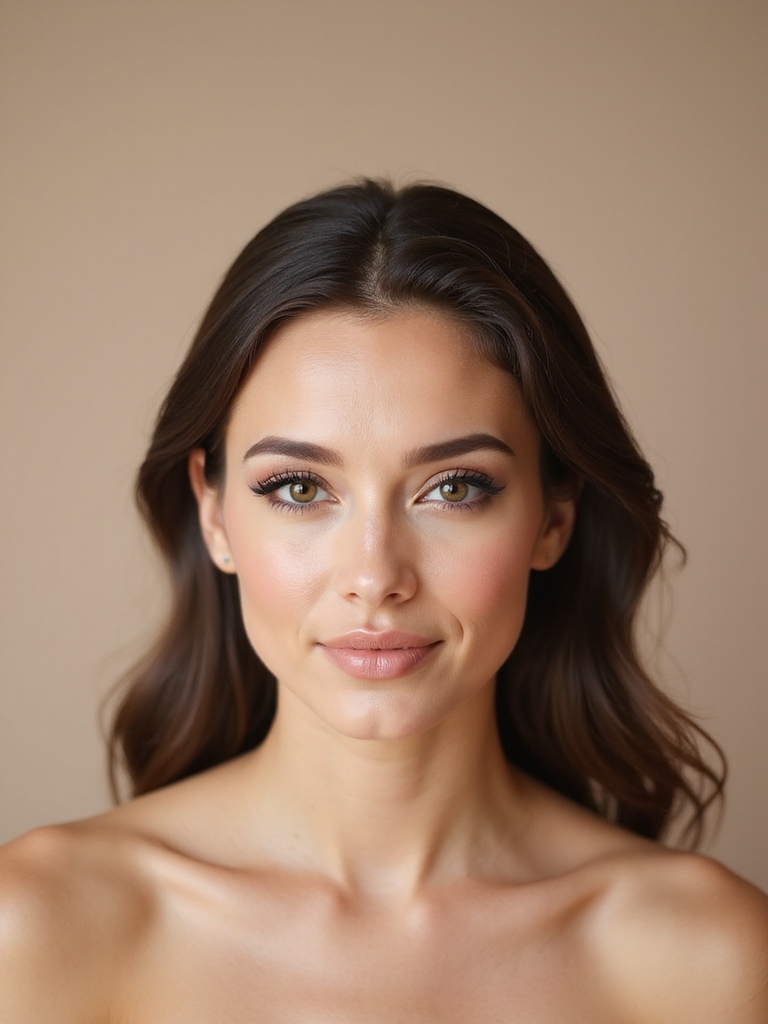 thin eyeliner enhances elegance