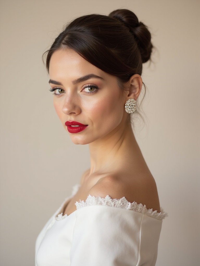 timeless bold bridal elegance