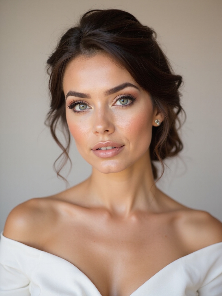 timeless bridal glam elegance