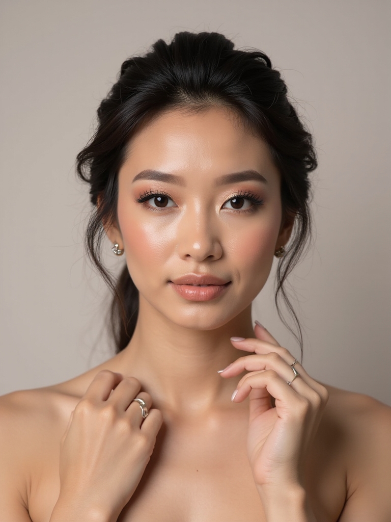 timeless bridal glam makeup