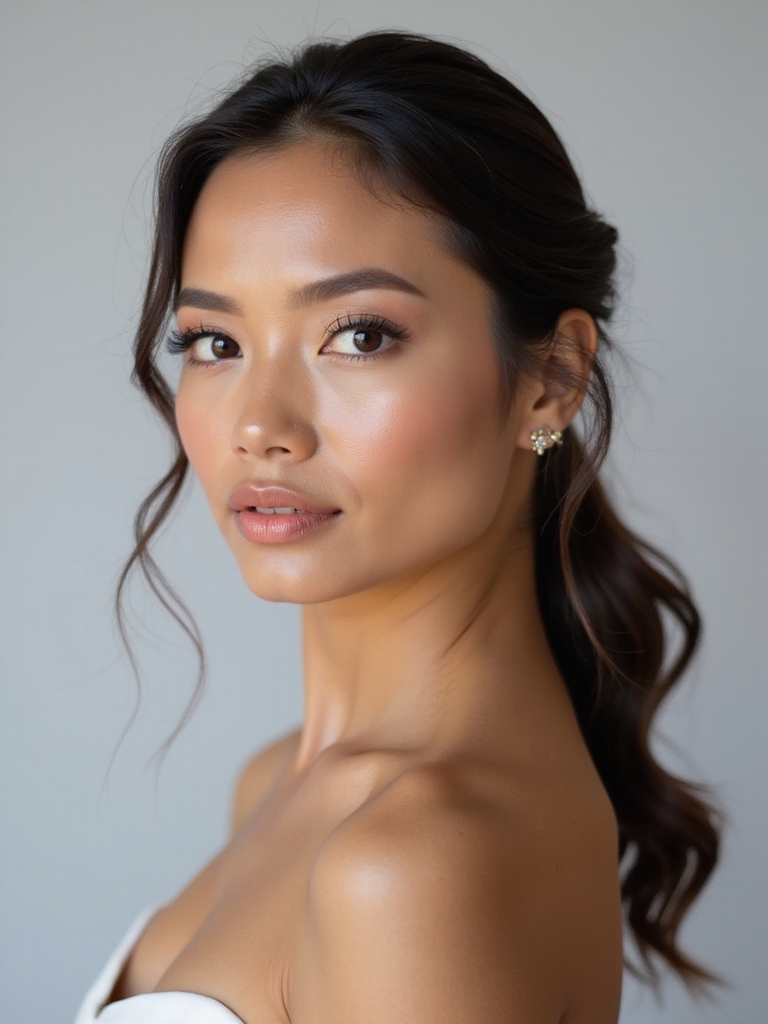 timeless classic bridal glamour