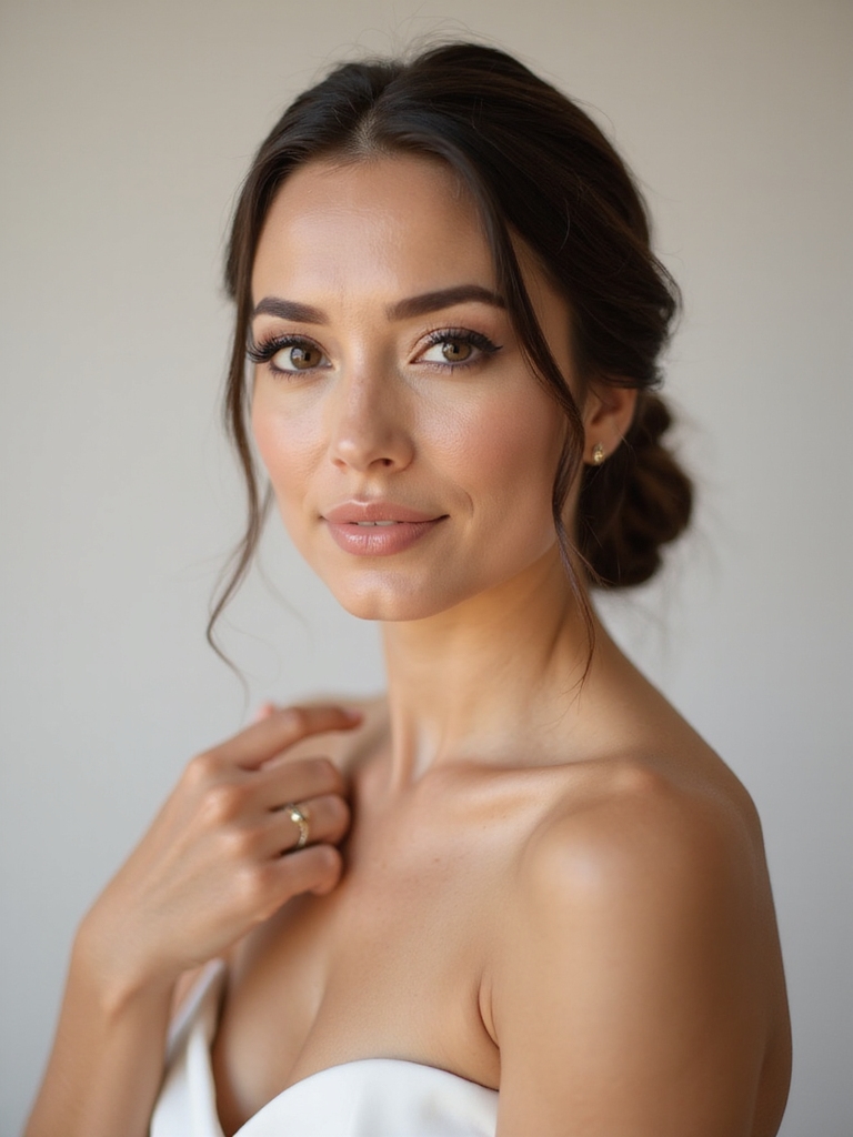 timeless classic bridal makeup