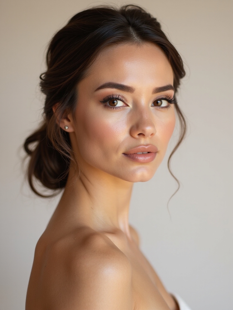 timeless classic neutral makeup