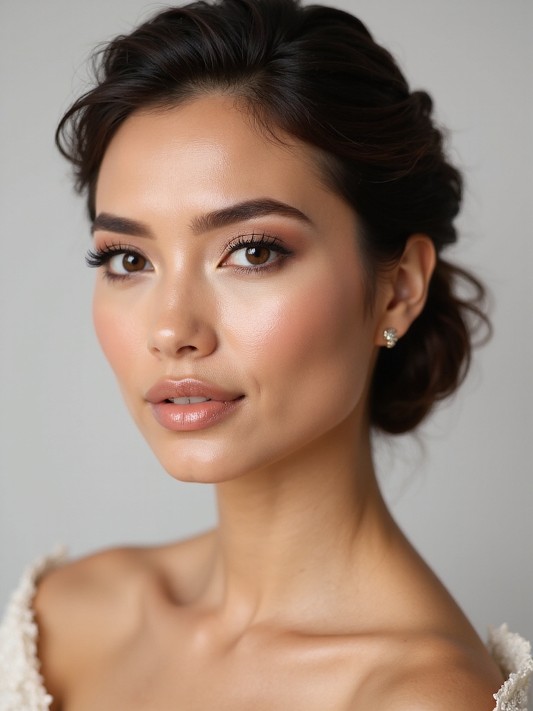 timeless classic wedding makeup