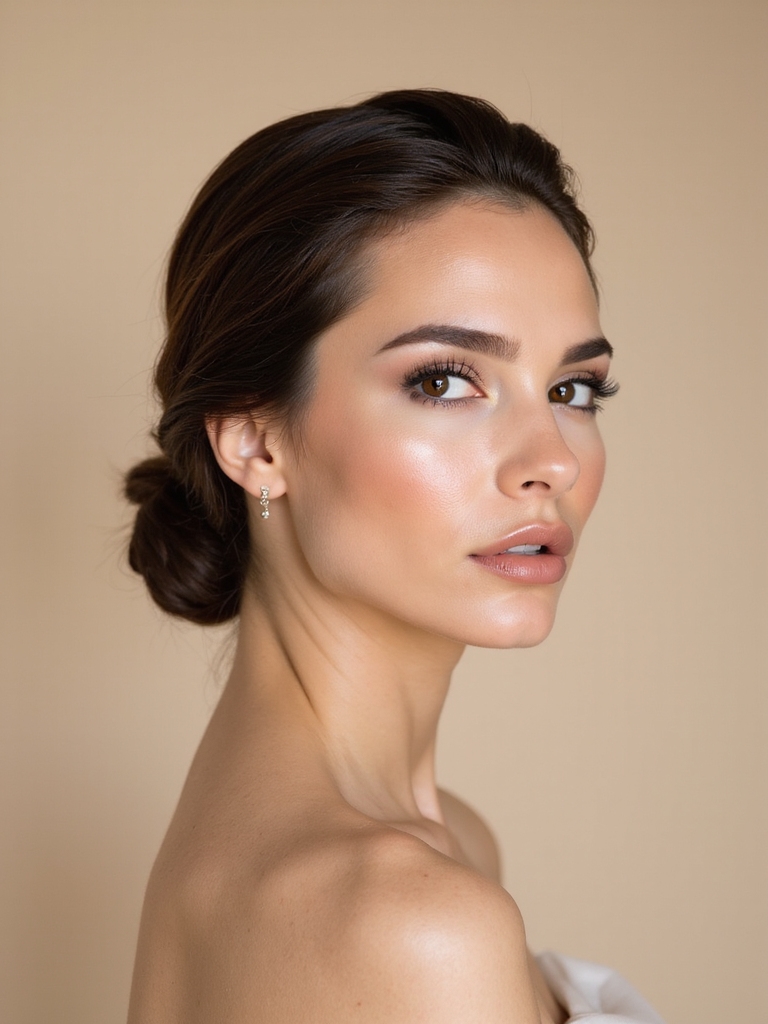 timeless elegance sleek bun