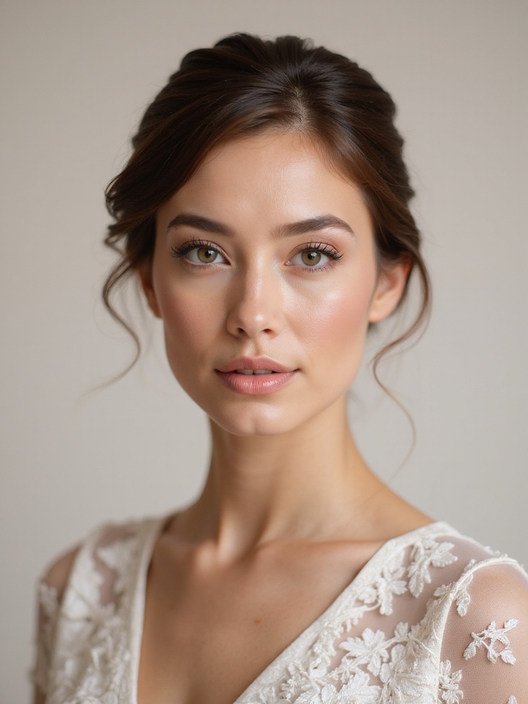 timeless elegant bridal makeup