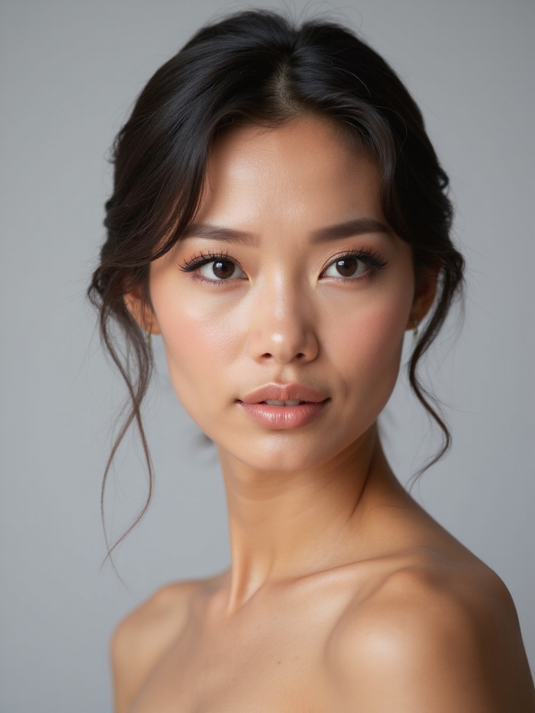 timeless elegant engagement makeup