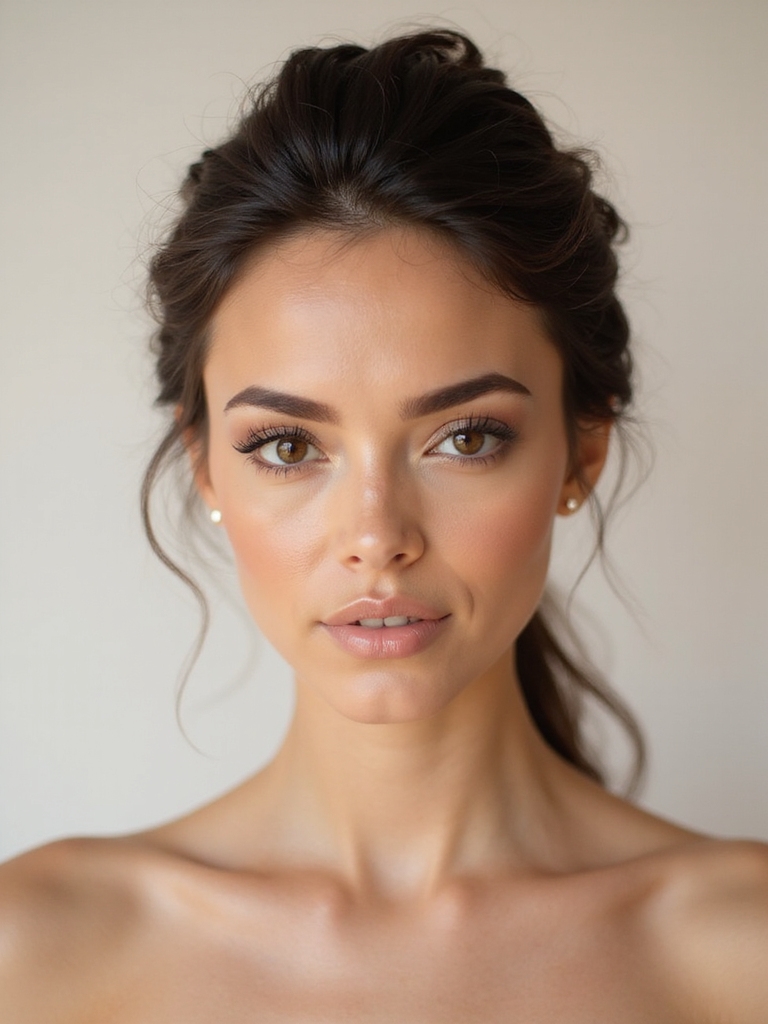 timeless natural bridal beauty