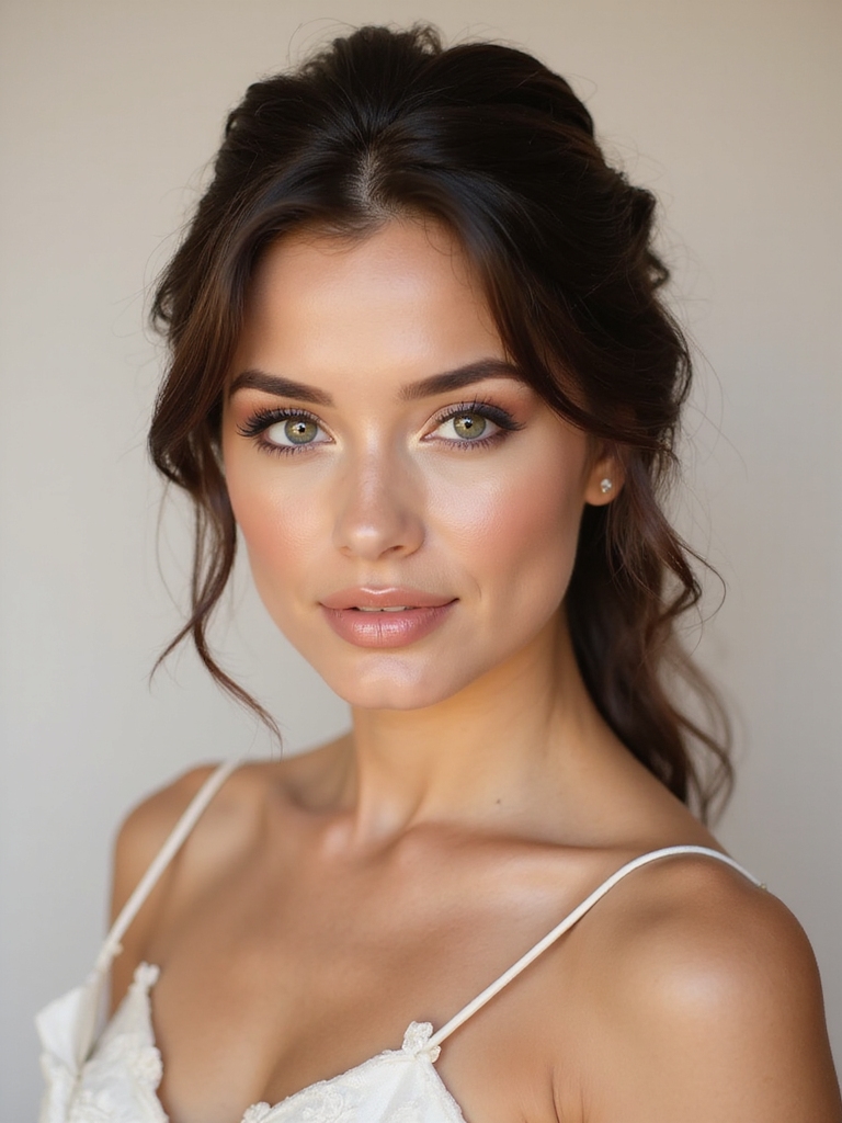 timeless natural bridesmaid makeup